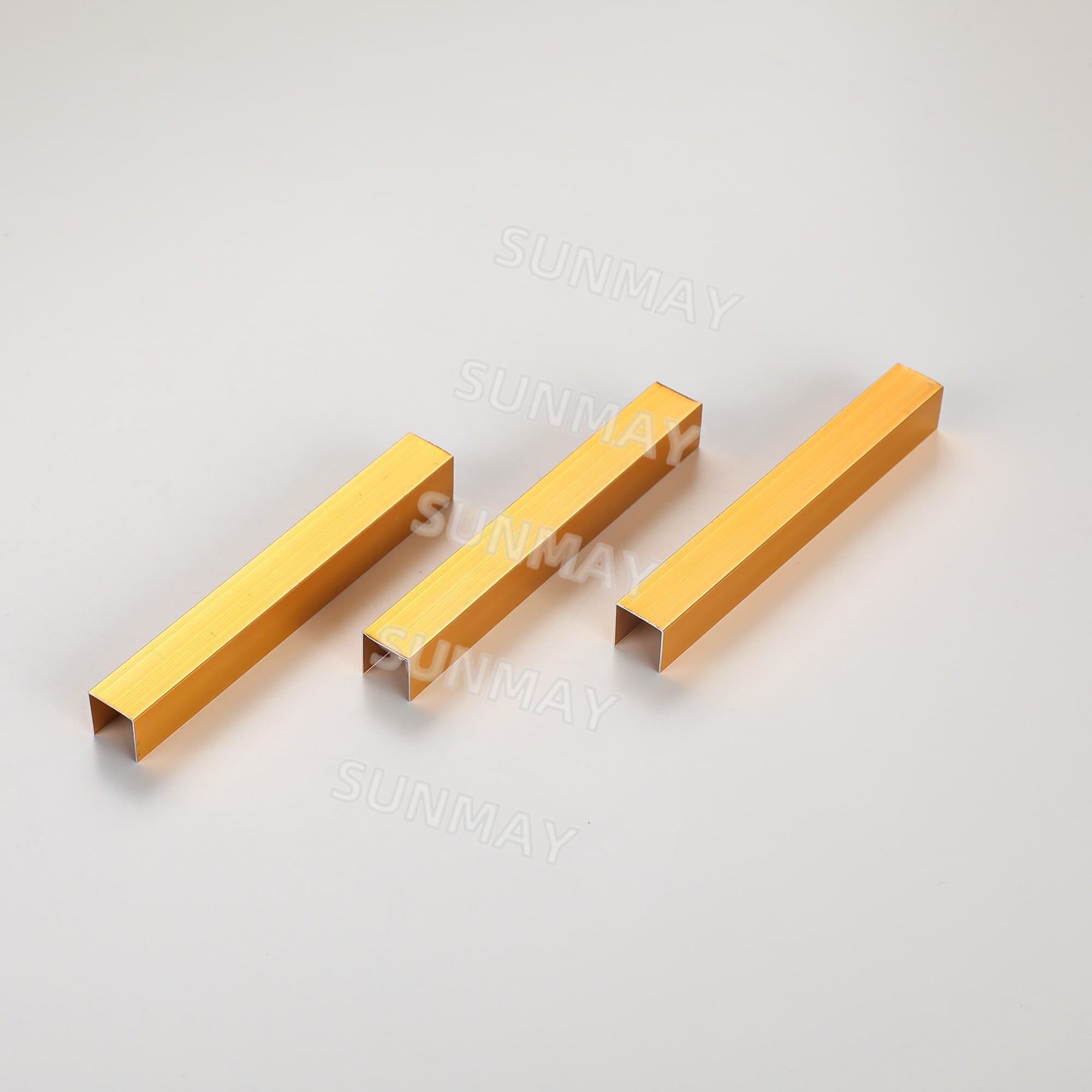 Gold Anodized Aluminum Channel