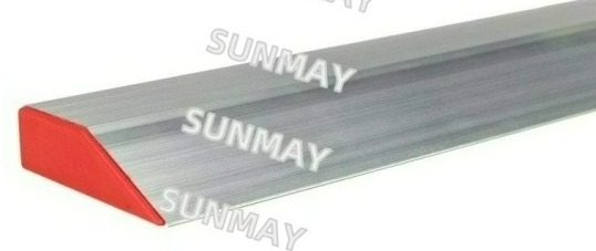 High-quality aluminum feather edge profile ready for installation in building and renovation projects.